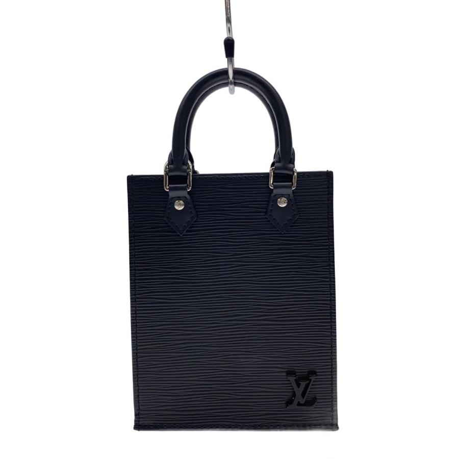 LOUIS VUITTON◇プティット・サックプラ_エピ/レザー/ブラック/ルイ