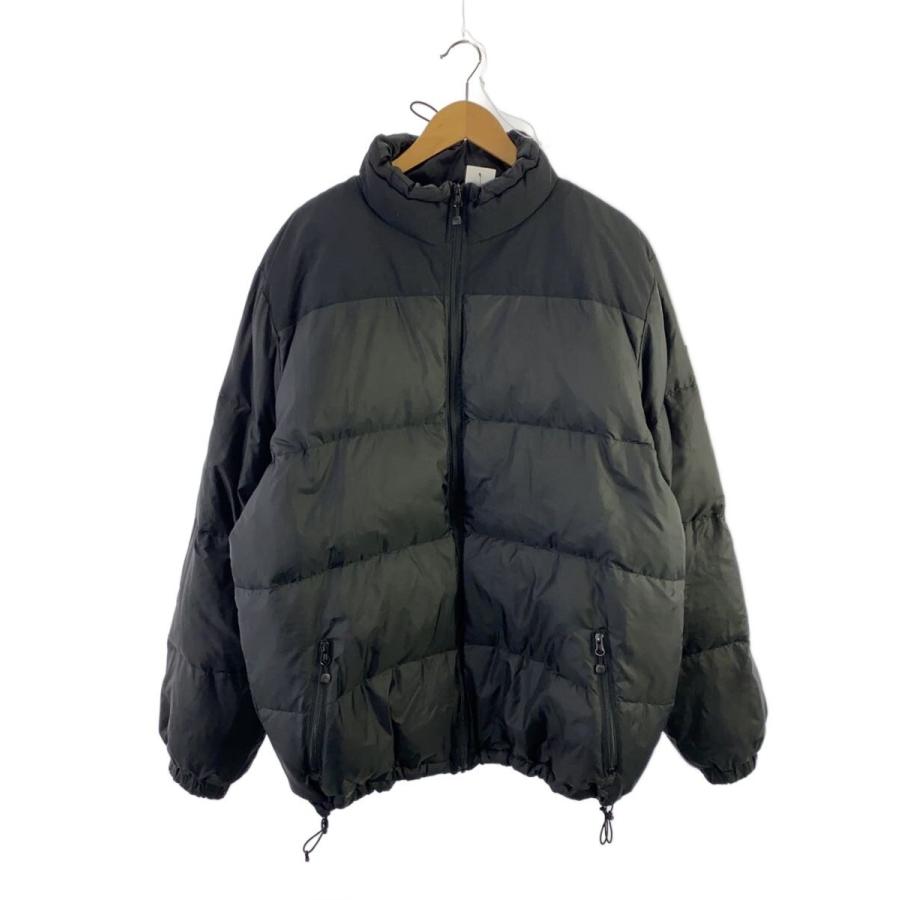 sページ　ダウン STUSSY◇ダウンジャケット/XXL/ポリエステル/BLK/無地 : セカンド