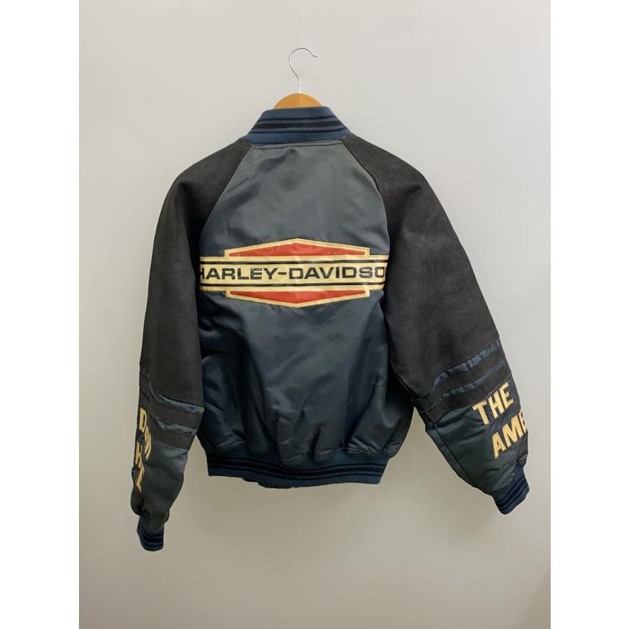 Harley-Davidson MotorClothes スタジャン L HARLEY DAVIDSON◇スタジャン/L/ナイロン : セカンドストリート
