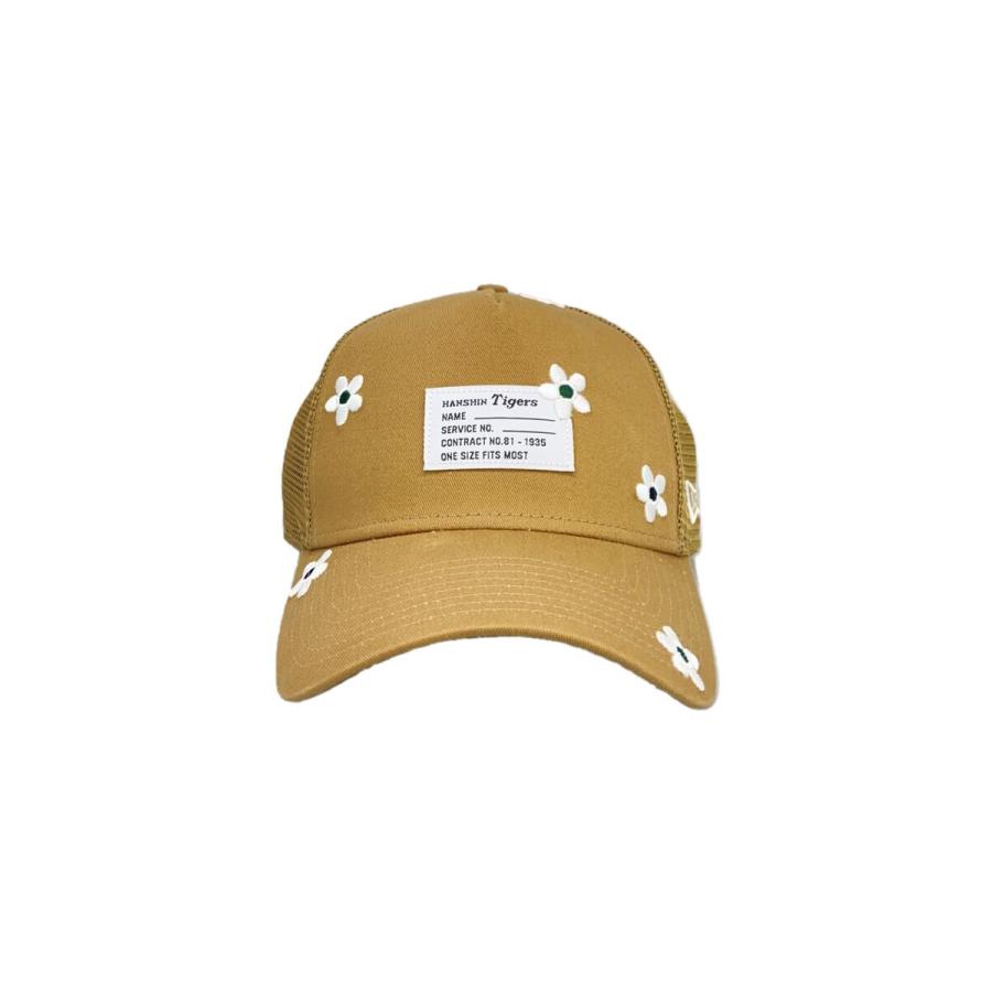 NEW ERA◇メッシュキャップ/ポリエステル/BEG/花柄/レディース NEW ERA◇メッシュキャップ/ポリエステル/BEG/花柄/レディース