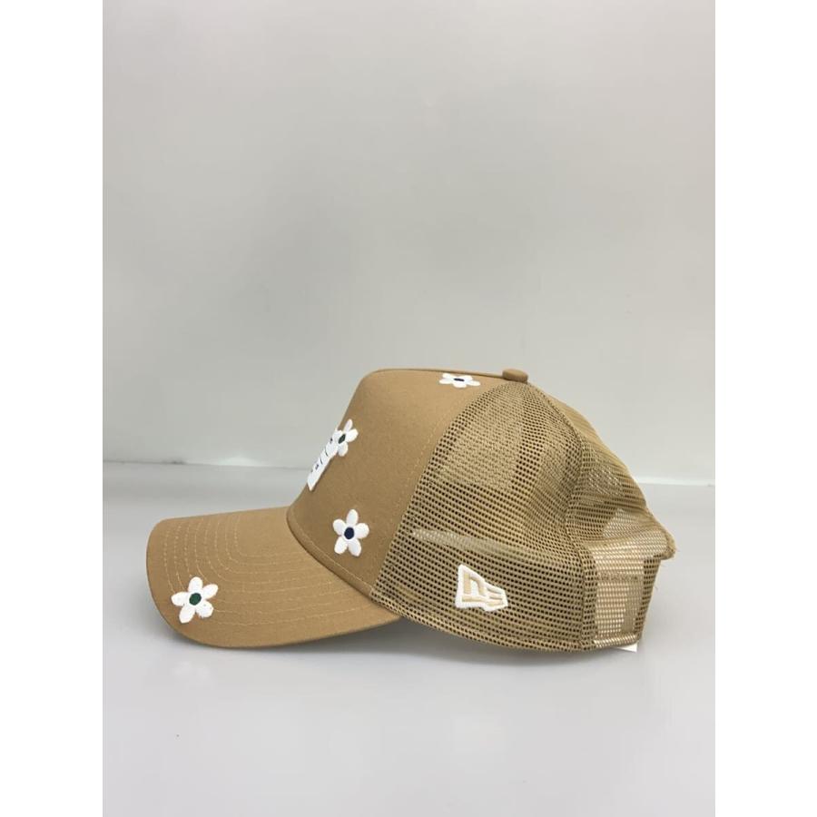 NEW ERA◇メッシュキャップ/ポリエステル/BEG/花柄/レディース NEW ERA◇メッシュキャップ/ポリエステル/BEG/花柄/レディース
