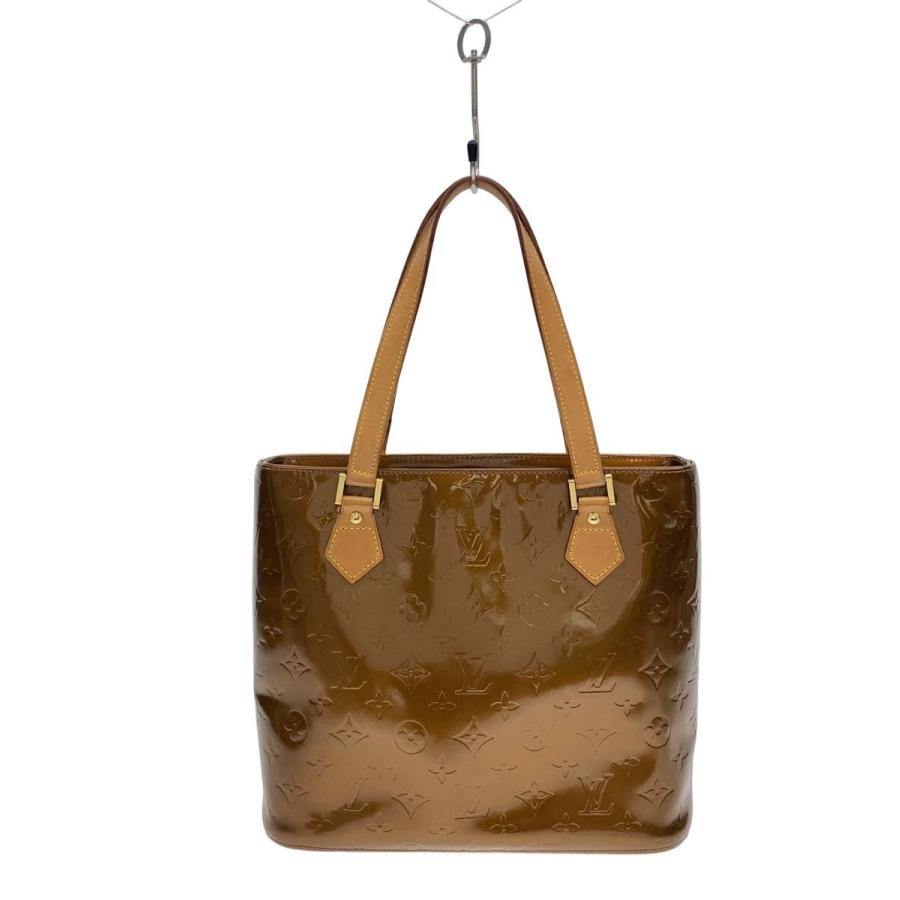 LOUIS VUITTON◇ヒューストン_モノグラム・ヴェルニ/エナメル/BRW