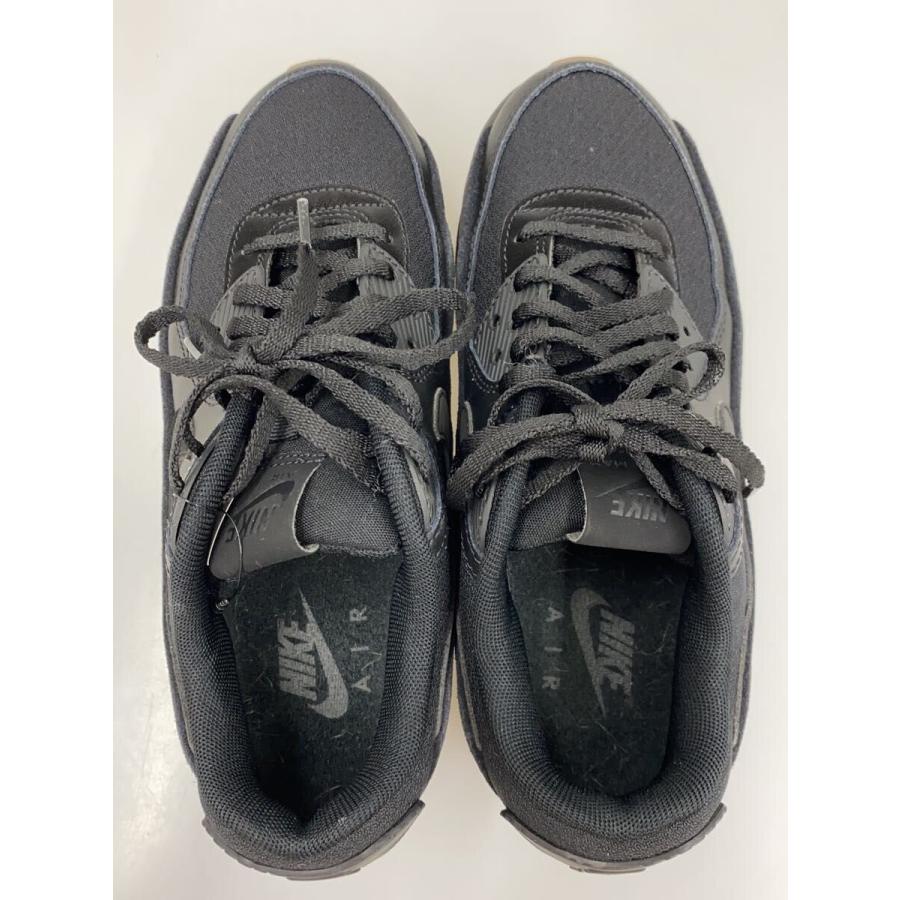 NIKE◇AIR MAX 90 LV8_エアマックス90 LV8/24.5cm/BLK// : セカンド 
