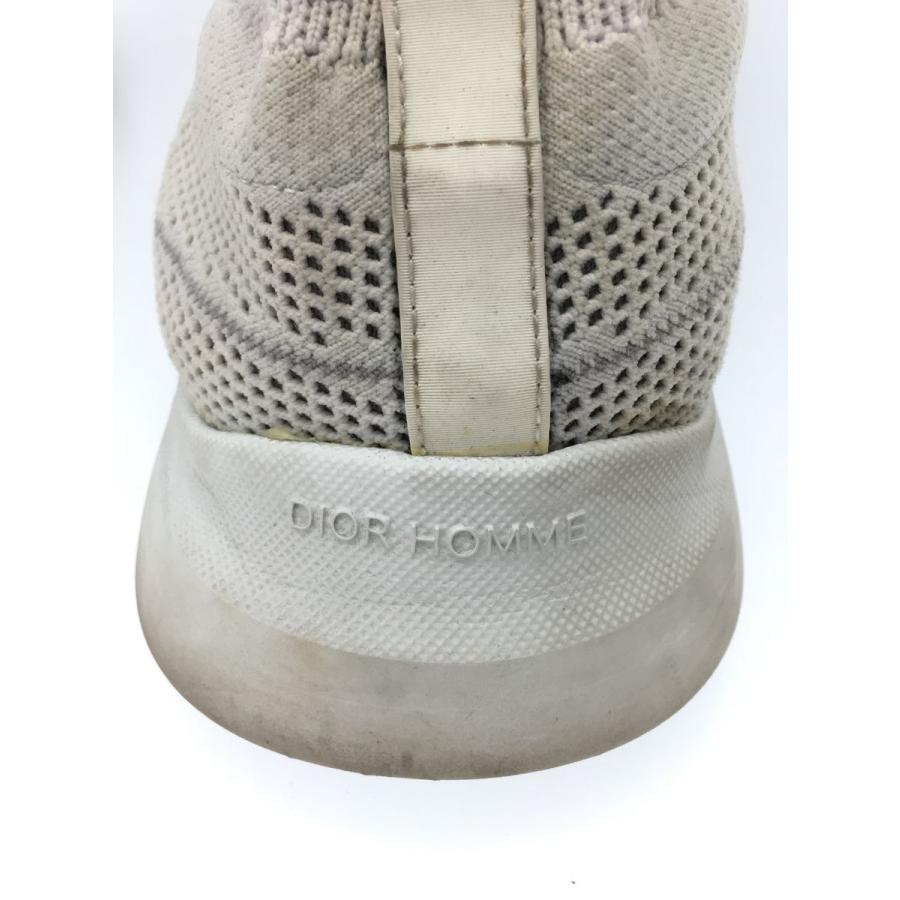 Dior HOMME◇18年モデル/メッシュソックススニーカー/WHT/B21/汚れ