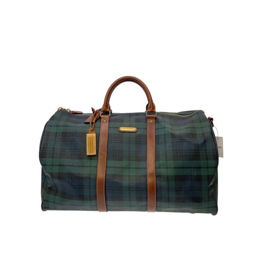POLO RALPH LAUREN ボストンバッグ タータンチェック BIG 希少 POLO RALPH LAUREN ポロラルフローレン ボストンバッグ