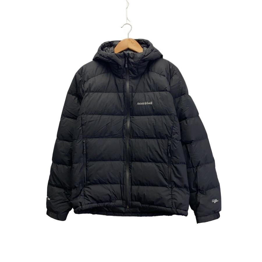 mont-bell◇パーマフロスト ライトダウンパーカ MENS/M/ナイロン/BLK