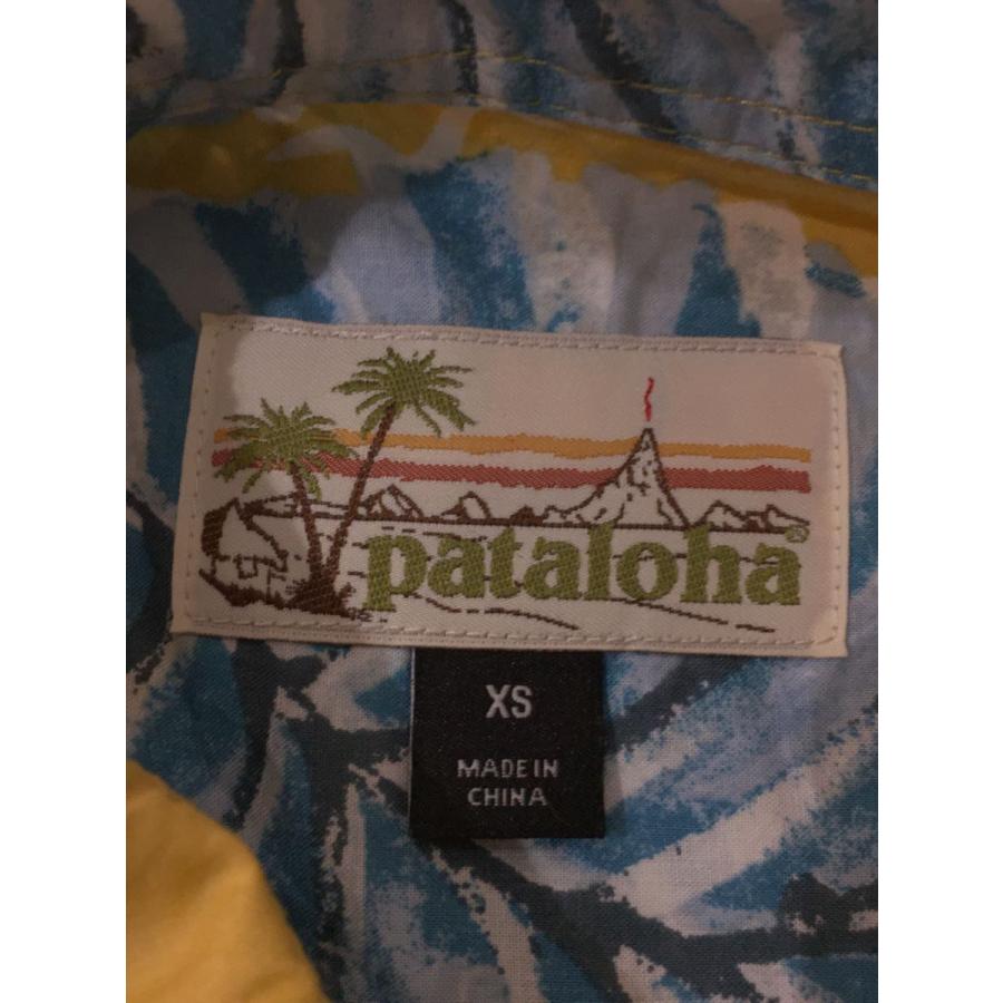 patagonia◇アロハシャツ/XS/コットン/イエロー/総柄/STY52561SP19