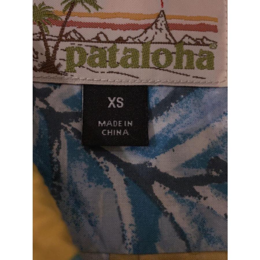 patagonia◇アロハシャツ/XS/コットン/イエロー/総柄/STY52561SP19
