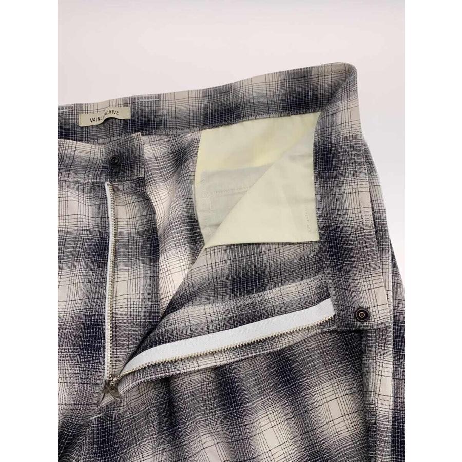 VAINL ARCHIVE◇スラックスパンツ/XL/ウール/GRY/オンブレCK VAINL ARCHIVE◇スラックスパンツ/XL/ウール/GRY/オンブレCK