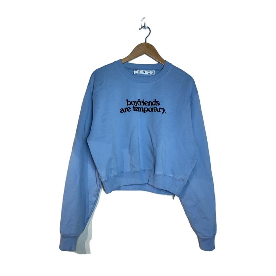 OFF-WHITE◇スウェット/M/コットン/BLU/OWBA026F20JER002 : セカンド 
