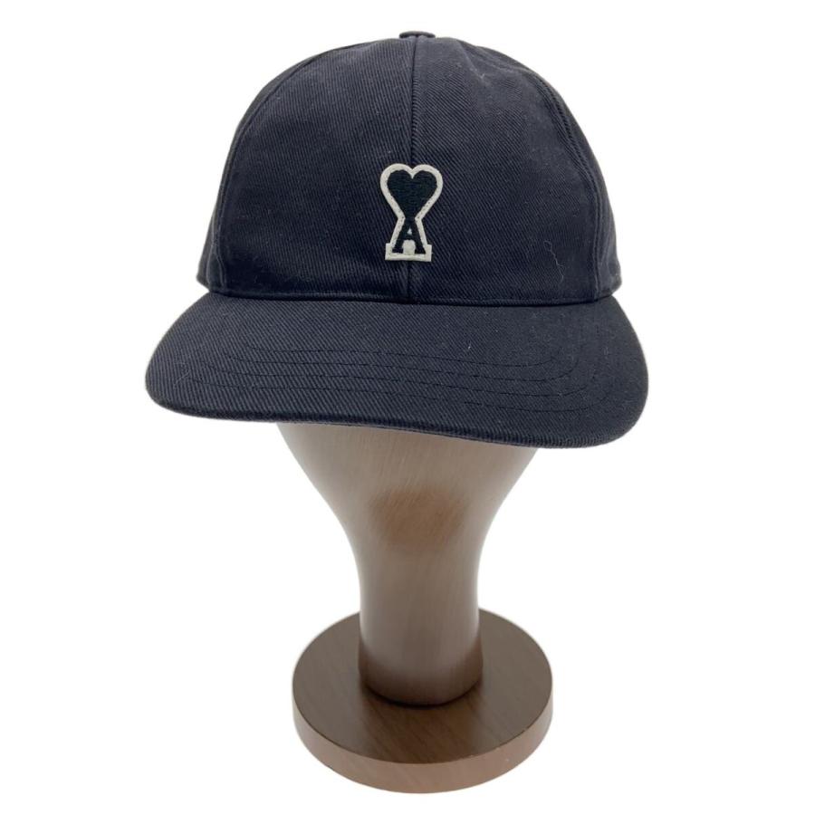 AMI Alexandre Mattiussi◇キャップ/--/コットン/グレー/メンズ