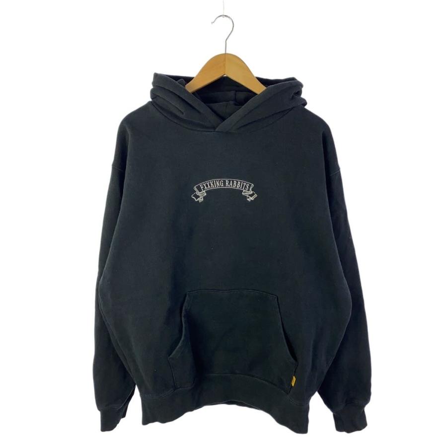 FR2◇パーカー/XL/コットン/ブラック : セカンドストリートYahoo!店 