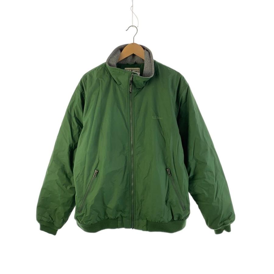 L.L.Bean◇ウォームアップJKT/XL/ナイロン/GRN/205107// : セカンド