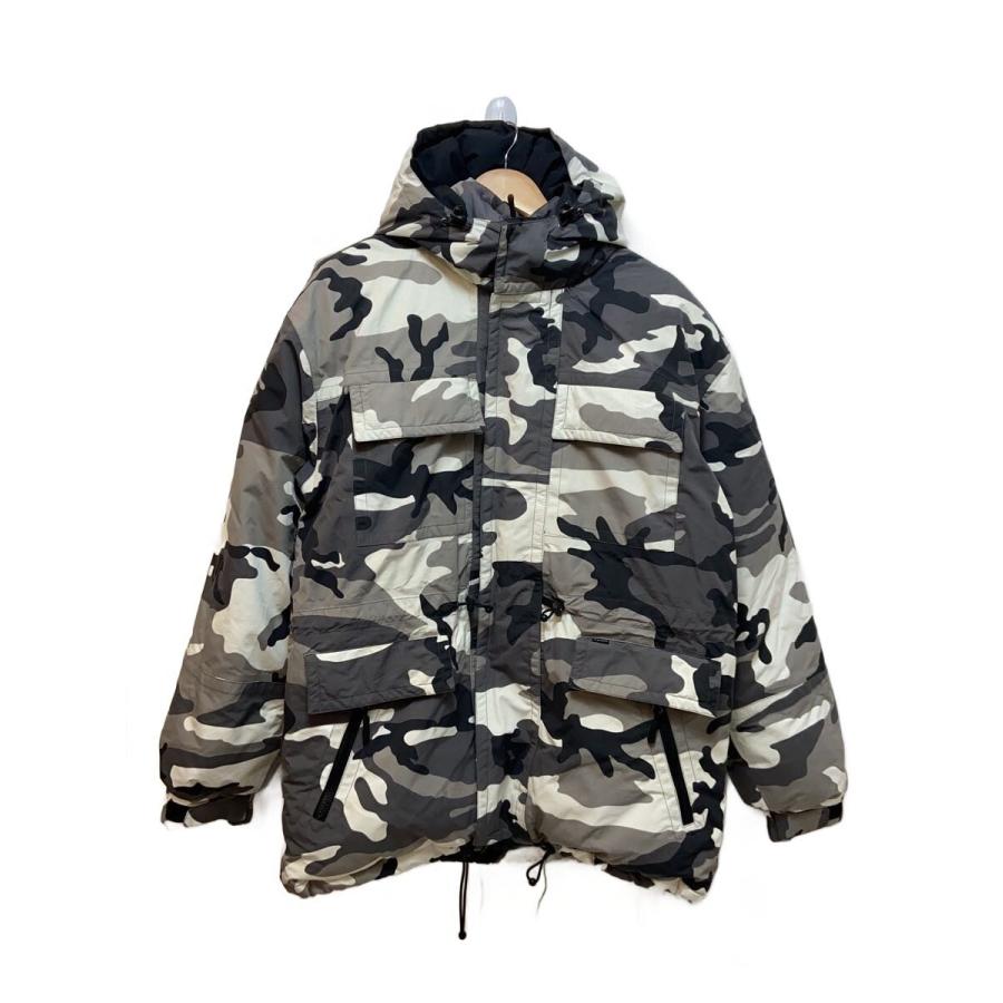 SUPREME カモフラージュ ナイロンジャケット Supreme◇ナイロンジャケット/M/ナイロン/グレー/カモフラ : セカンド