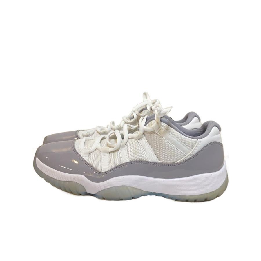 NIKE◇AIR JORDAN 11 RETRO LOW_エア ジョーダン レトロ ロウ/28cm/GRY 