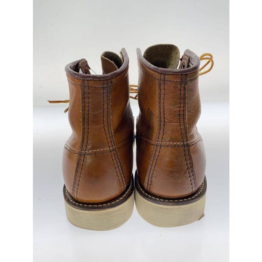 RED WING◇刺繍羽タグ/00s前後/レースアップブーツ/US8.5/ブラウン