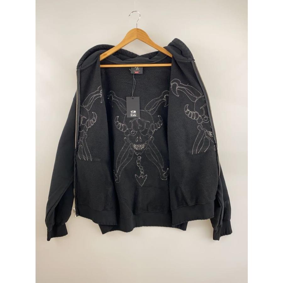 Supreme◇ジップパーカー/XXL/コットン/ブラック/25AW/Ys Zip Up