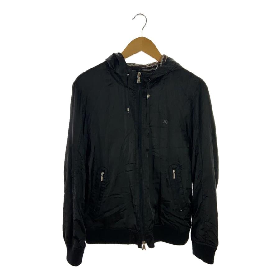 BURBERRY BLACK LABEL◇ジャケット/L/ナイロン/BLK/BMP23-813-09 BURBERRY BLACK LABEL◇ジャケット/L/ナイロン/BLK/BMP23-813-09