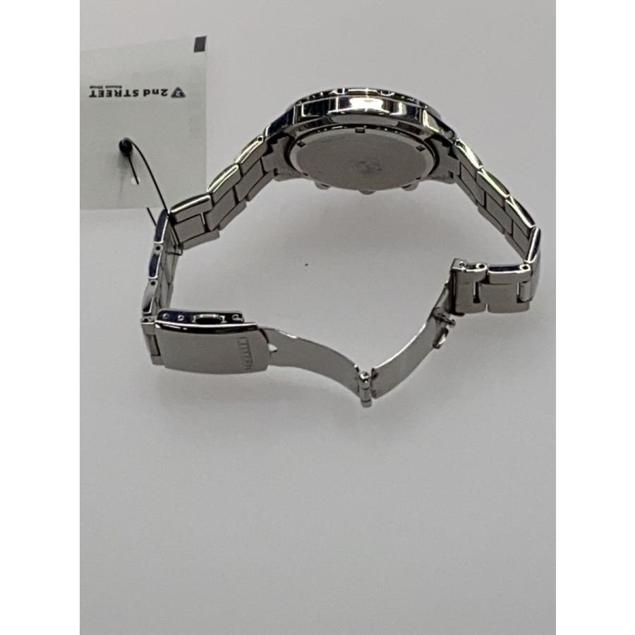 CITIZEN◇ソーラー腕時計/アナログ/ステンレス/BLK/H500-S064538