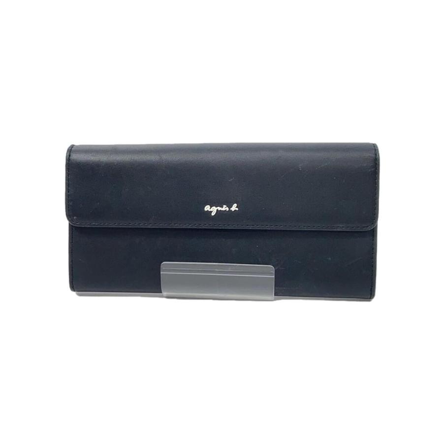 agnes b.◇長財布/--/BLK/レディース/アニエスベー/ブラック/黒