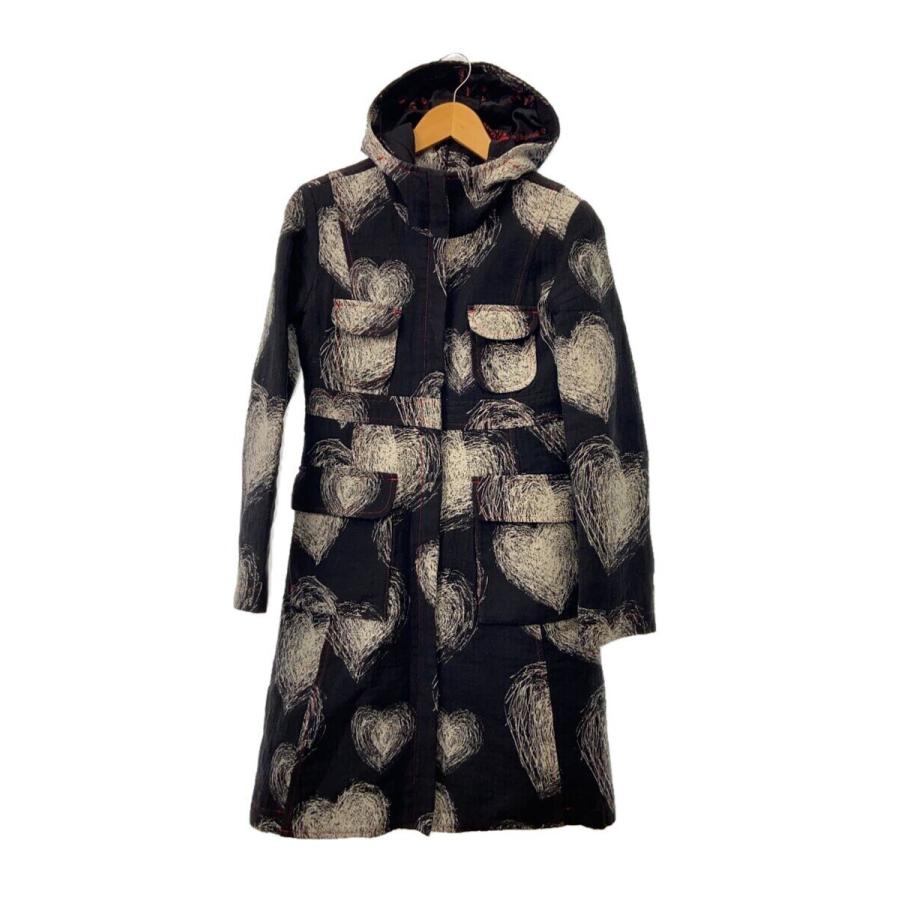 Desigual◇コート/--/--/BLK/総柄/デシグアル/ブラック/黒/ : セカンド 