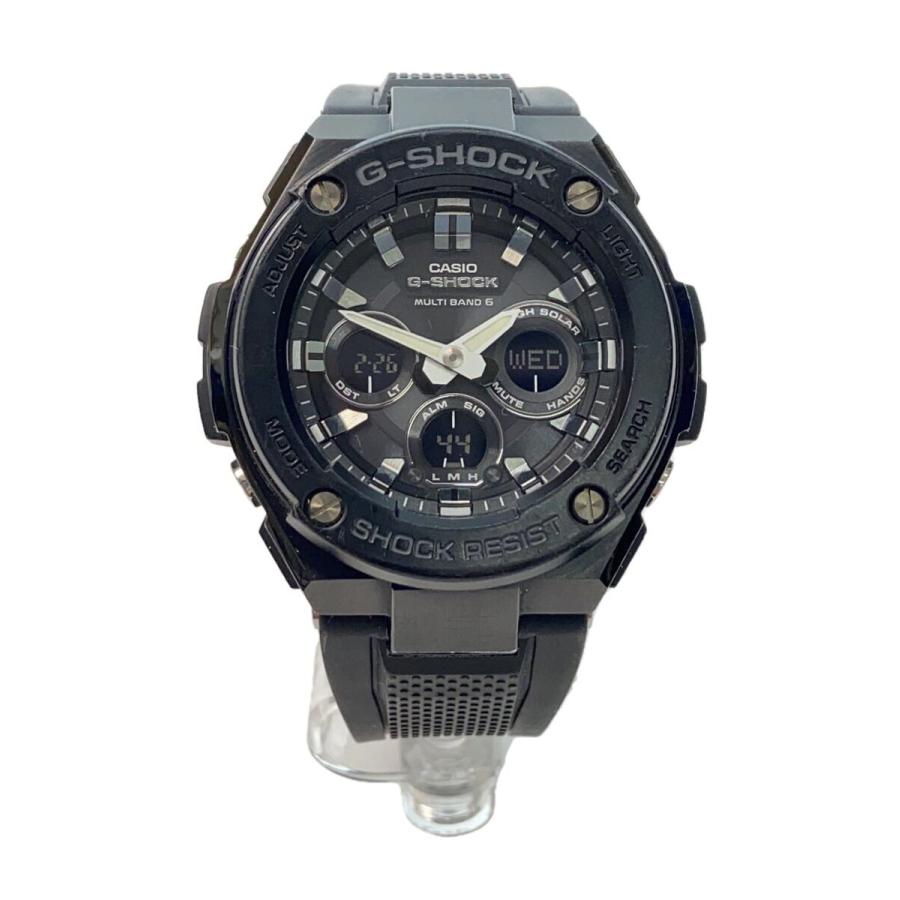 CASIO◇ソーラー腕時計・G-SHOCK/デジアナ/BLK/BLK/カシオ/ブラック/黒
