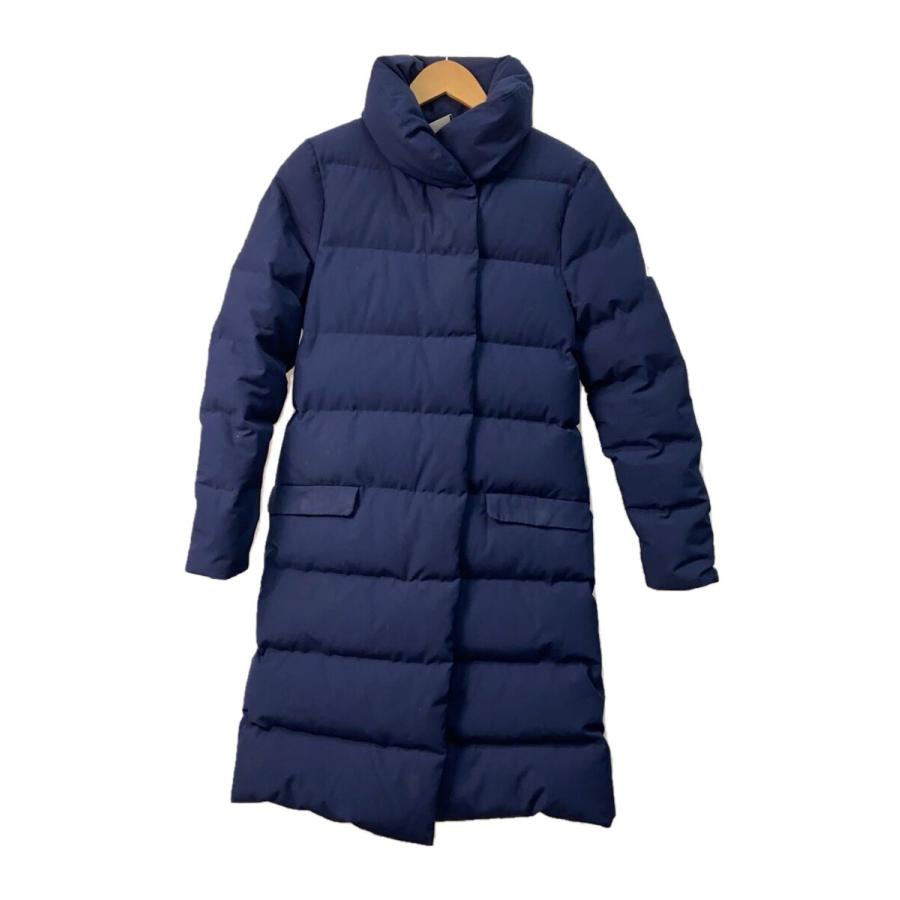 Cape Heights◇ロングダウンジャケット/S/ポリエステル/NVY/ケープ