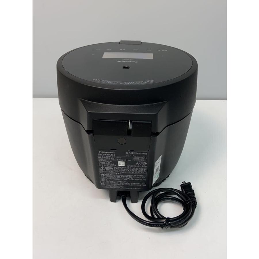 Panasonic◇炊飯器 SR-NA102-K/パナソニック/5合/圧力IH/ブラック/黒