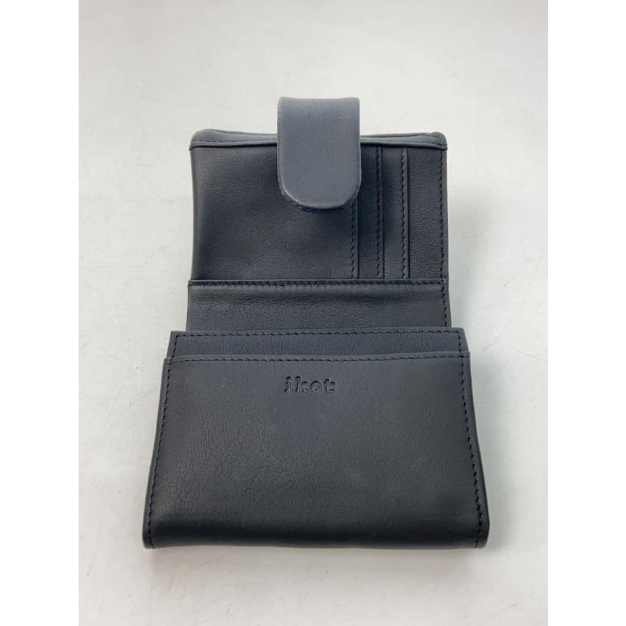 ikot◇2つ折り財布/--/BLK/レディース/イコット/ブラック/黒