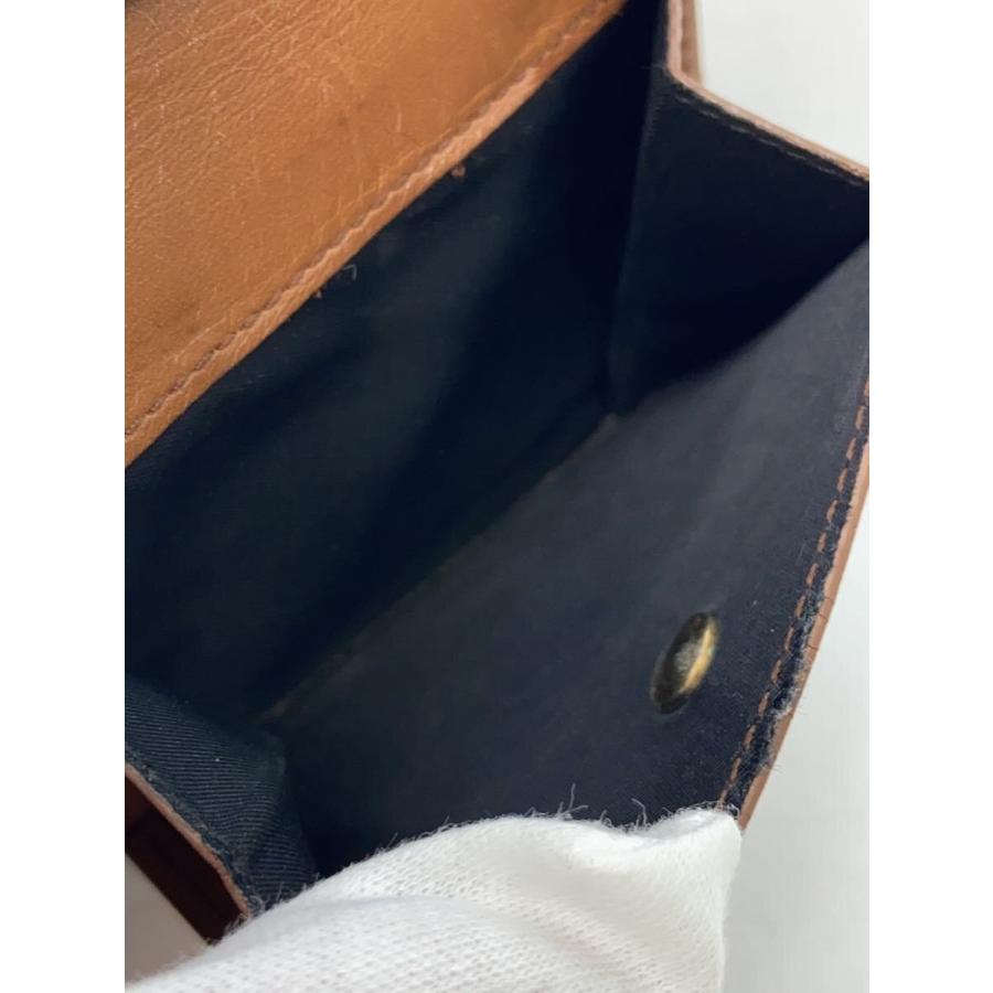 Paul Smith◇2つ折り財布/レザー/BRW/無地/メンズ/ポールスミス