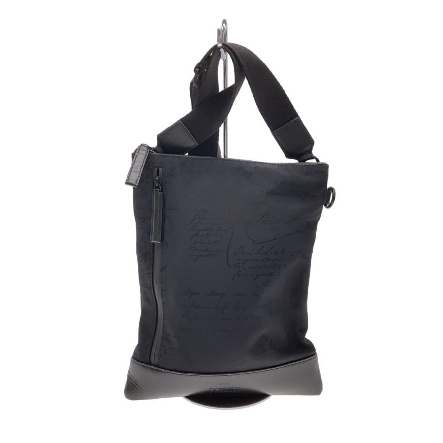 BERLUTI◇ショルダーバッグ/ナイロン/BLK : セカンドストリートYahoo