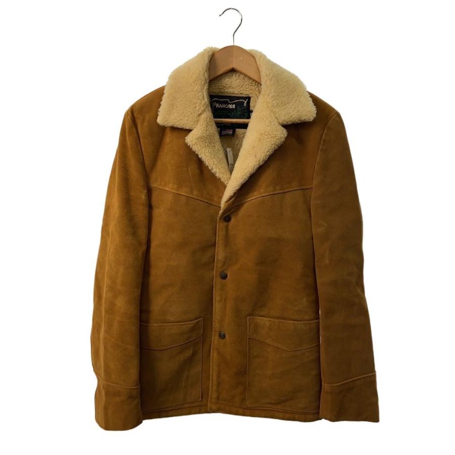 Schott◇ジャケット/36/ショット/キャメル/牛革/CML/無地/359us