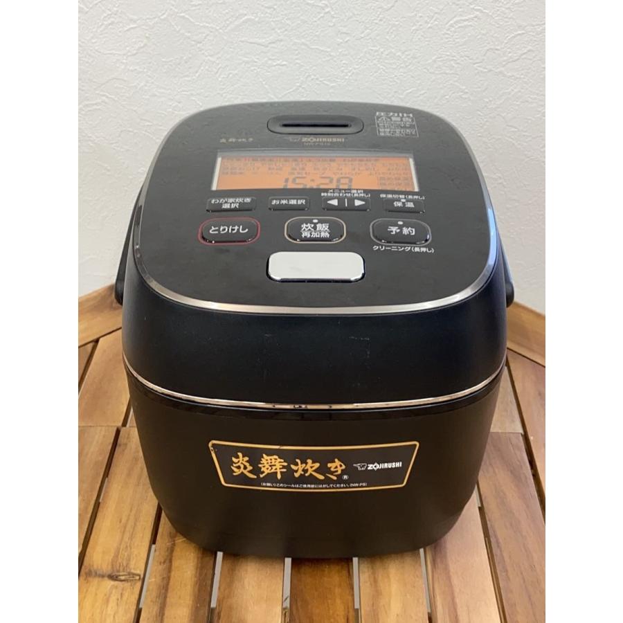 ZOJIRUSHI◇炊飯器 NW-PS10-BZ/象印/炎舞焚き/5.5合/ブラック/黒/圧力