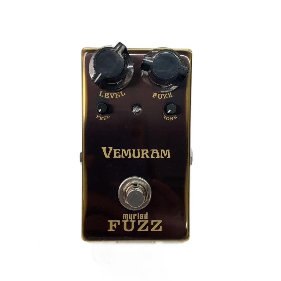 Vemuram myriad fuzz 4000番台　ベムラム　ミリアドファズ VEMURAM◇エフェクター Myriad Fuzz/ベムラム/ブラウン/茶/ミリアド