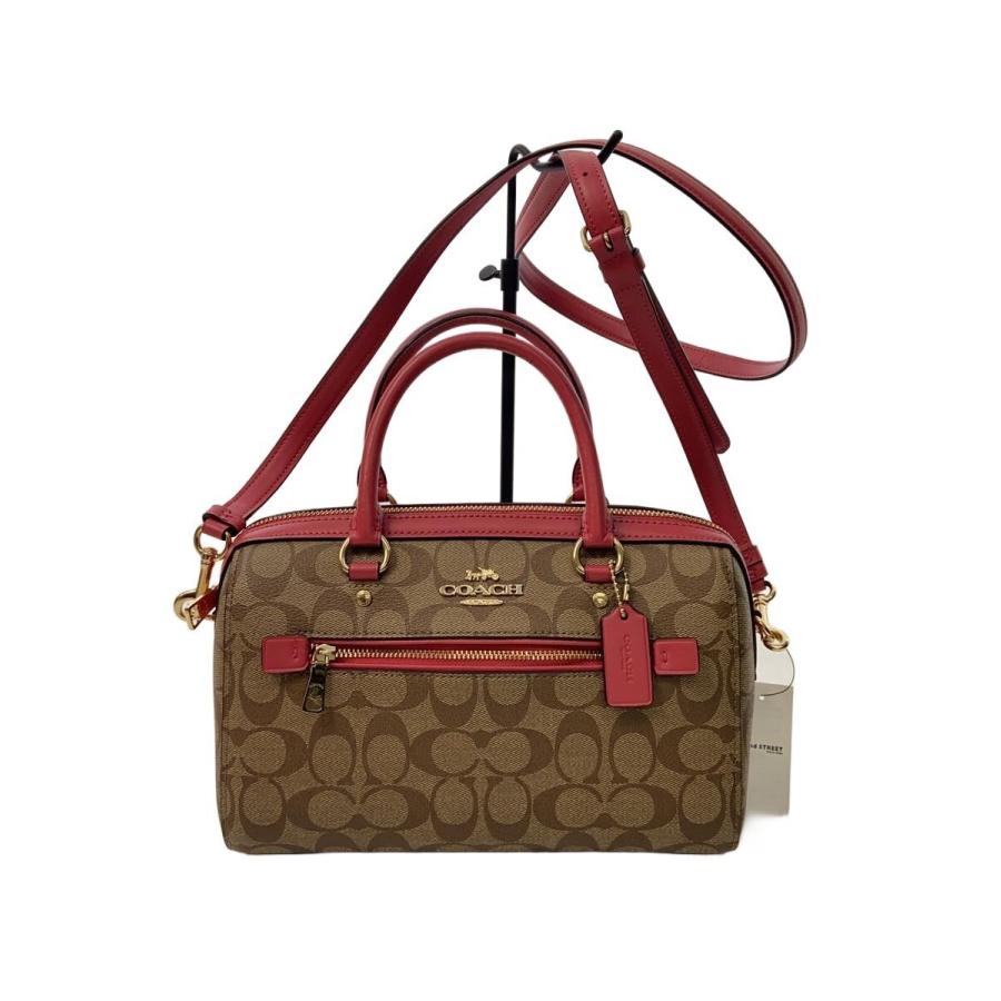 COACH◇ショルダーバッグ/コーチ/PNK/F83607/ピンク/ : セカンド