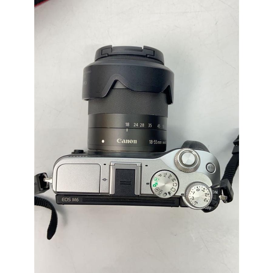 CANON◇デジタル一眼カメラ EOS M6 ボディ [シルバー]/キャノン 