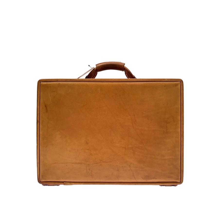 hartmann◇アタッシュケース/レザー/CML/無地 : セカンドストリート