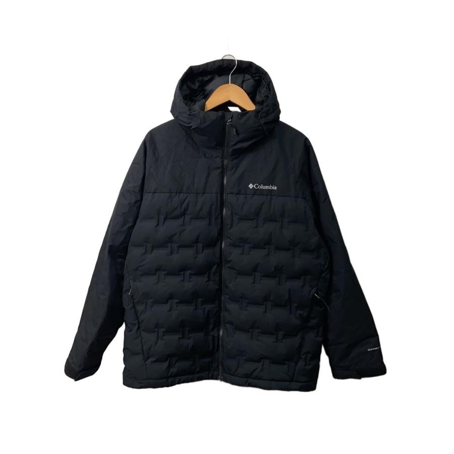 Columbia◇ダウンジャケット/XL/コロンビア/ブラック/黒/ナイロン/BLK