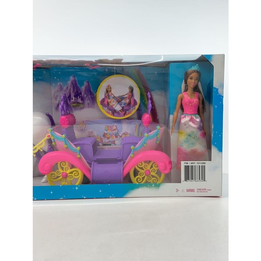 【新品・未使用】バービー　ドリームトピアスイートヴィルキャッスル Barbie◇フィギュア/バービー/スイートヴィル 馬車とプリンセス