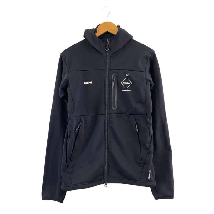 fcrb パーカー F.C.R.B.(F.C.Real Bristol)◇ジップパーカー/S/ポリエステル/BLK/FCRB