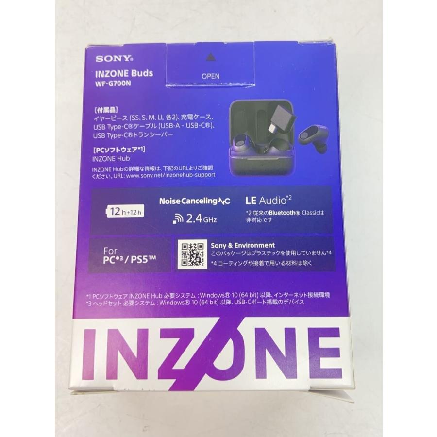 SONY◇イヤホン INZONE Buds WF-G700N/ソニー/ブラック/黒