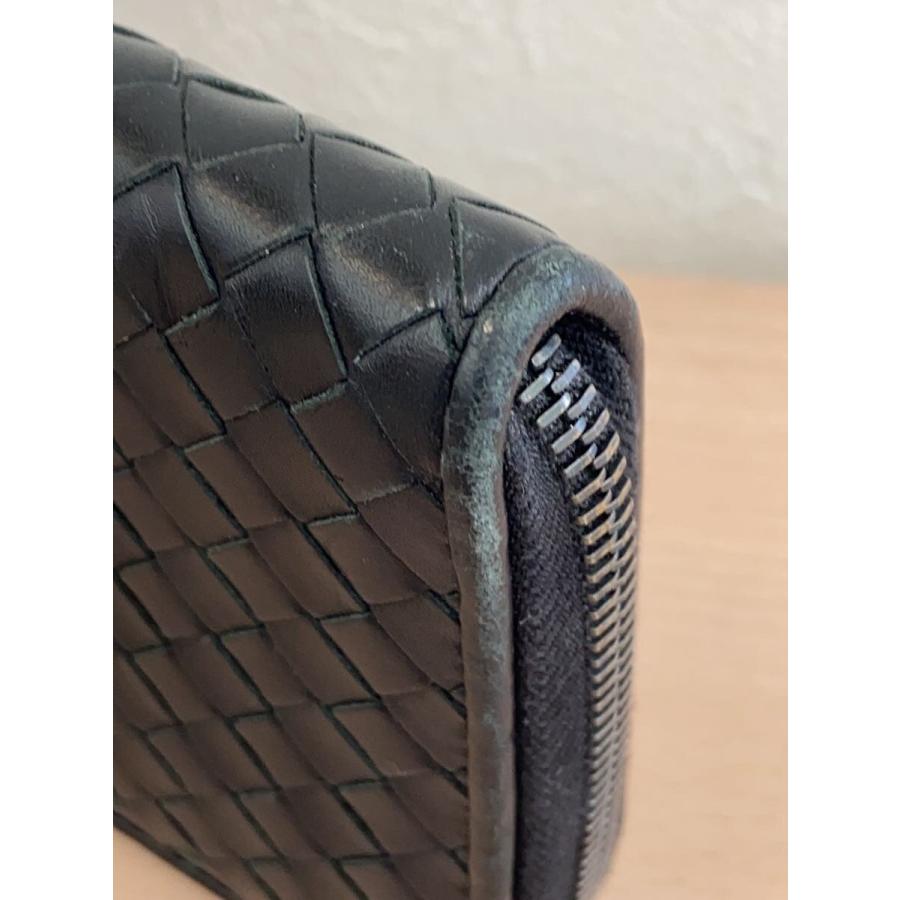 BOTTEGA VENETA◇長財布/ボッテガヴェネタ/ブラック/黒/BLK/メンズ 