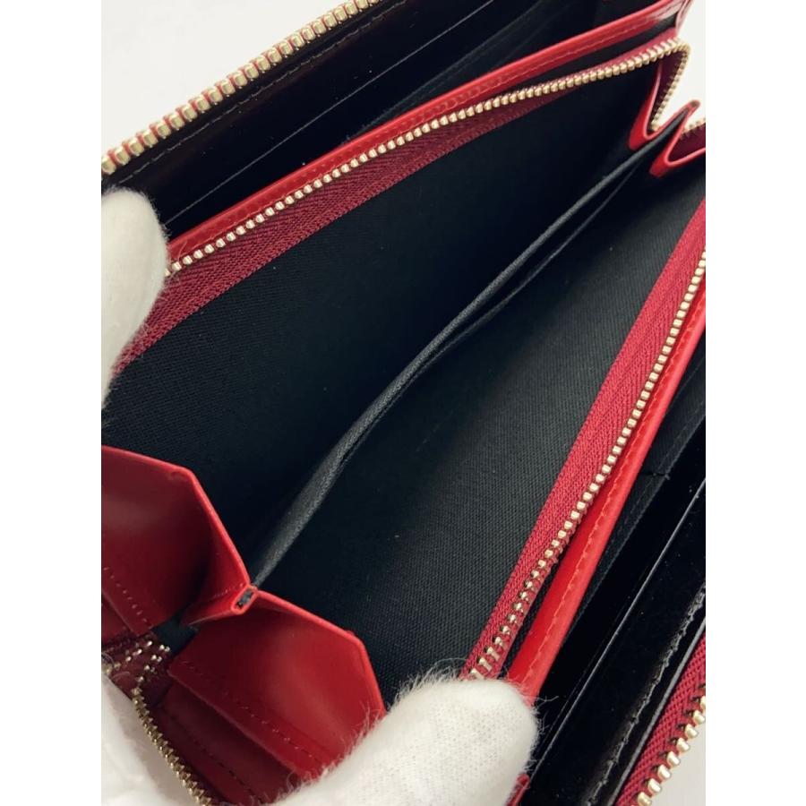 Vivienne Westwood◇長財布/牛革/ヴィヴィアンウエストウッド/レッド