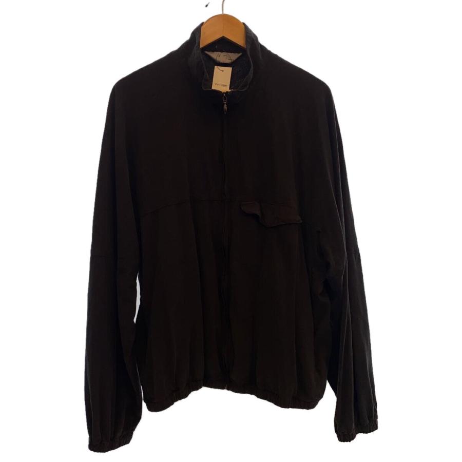 ジャケット・アウター attic ancellm SILK KIMONO BLOUSON ANCELLM◇24SS/attic別注 SILK SUEDE KIMONO BLOUSON/1/BLK/ANC-JK31