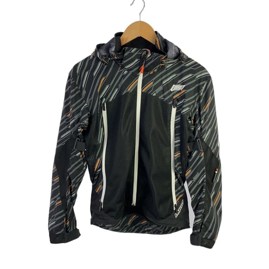 HYOD バイクジャケット LL ブラック HYOD ヒョウドウ フード付きライダースジャケット Lサイズ 黒