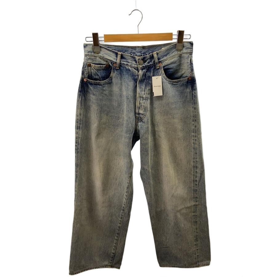 COMOLI◇デニム 5Pパンツ_BLEACH/0/デニム/ブルー/X01-03004