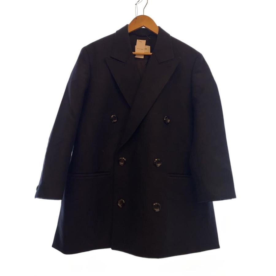 THE RERACS◇THE DOUBLE JACOAT/ダブルジャケットコート/36/ウール/NVY