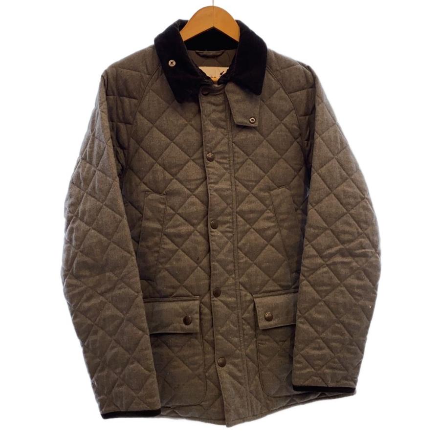 Barbour◇キルティングジャケット/40/ウール/GRY/1802193// : セカンド