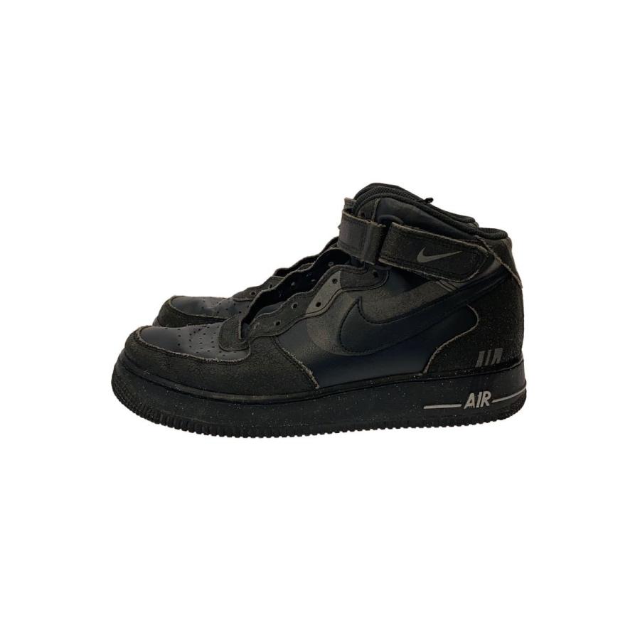 NIKE◇AIR FORCE 1 MID_エアフォース ミッド/27.5cm/BLK : セカンド 