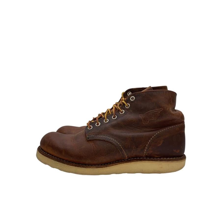 RED WING◇レースアップブーツ/26.5cm/BRW/レザー/9111// : セカンド